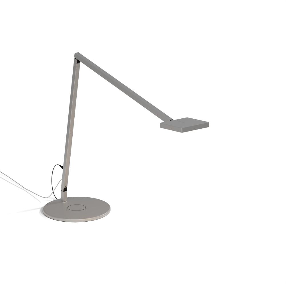 Foccacia Desk Lamp (Silver) with Wireless Charging Base